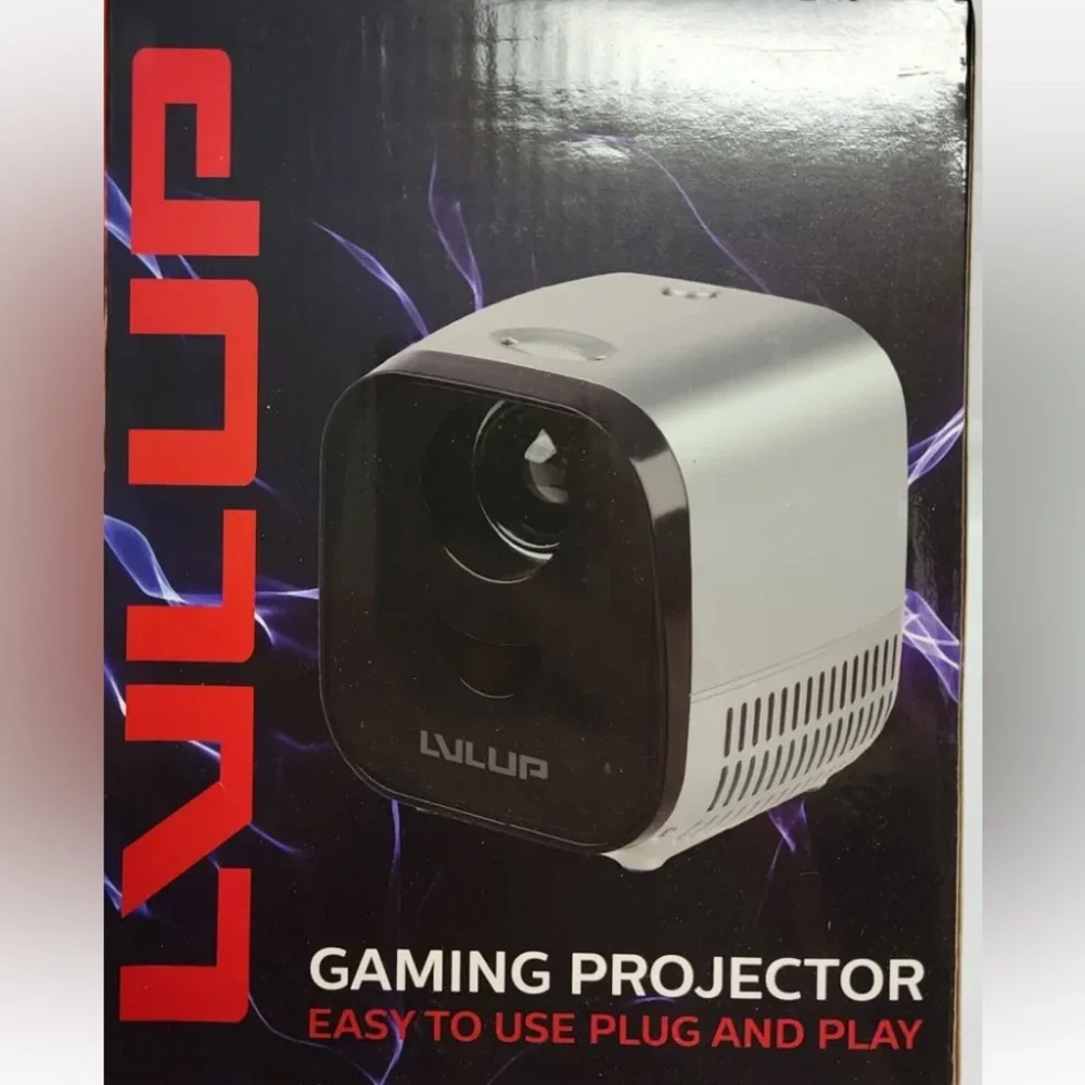Vivitar Lvlup Gaming Projector Plug & Play LU900-NOC New In Box